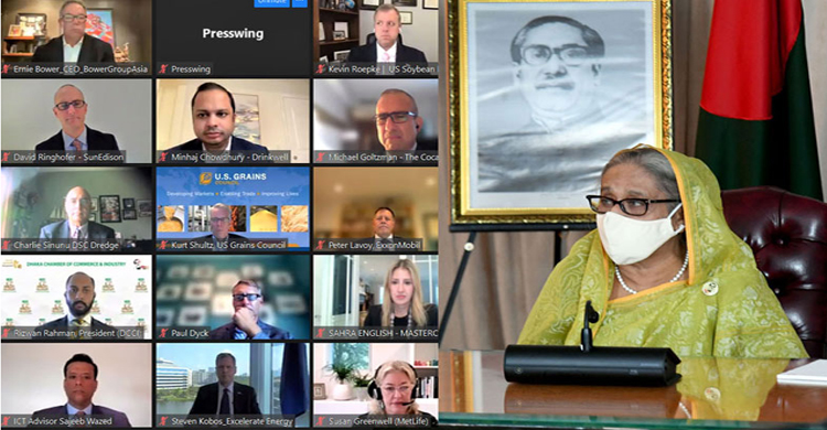 বাংলাদেশে মার্কিন বিনিয়োগের আহ্বান প্রধা