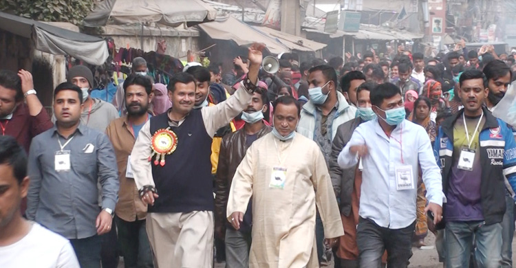 প্রতীক পেয়ে ৬নং ওয়ার্ড কাউন্সিলর প্রার্থ