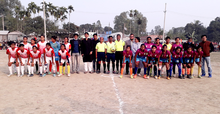 সন্তোষ রথখোলায় ফাইনাল খেলায় বিজয়ী পৌরসভা