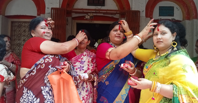 টাঙ্গাইলে সনাতন ধর্মাবলম্বীদের নববর্ষ পা