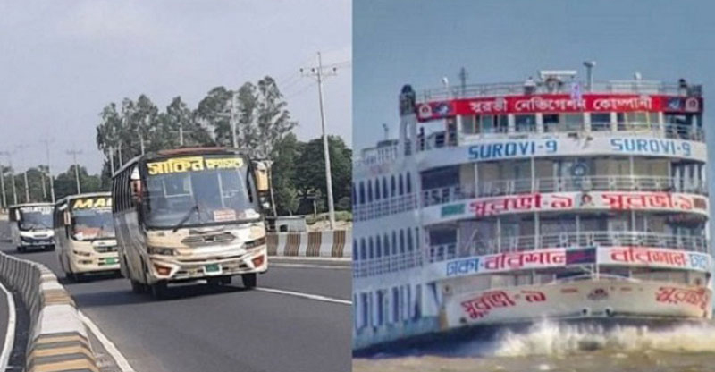 কিলোমিটারে বাসভাড়া ২৯, লঞ্চভাড়া ৪২ পয়সা