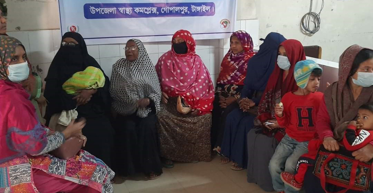 গোপালপুরে জরায়ু ও স্তন ক্যান্সার প্রতির