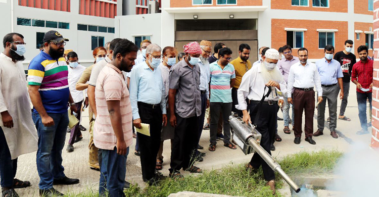 মাভাবিপ্রবিতে ডেঙ্গু নিয়ন্ত্রণ ও সচেতনতা