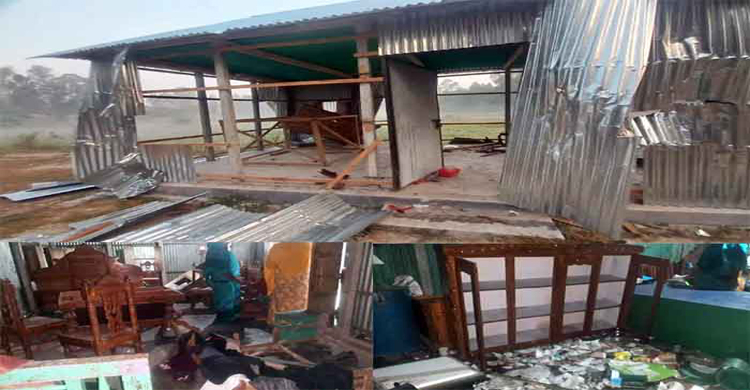 কালিহাতীতে বাড়ি-ঘর ভাঙচুরের অভিযোগে আদাল