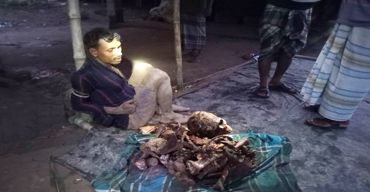মধুপুরে মানুষের কঙ্কালসহ আটক ১