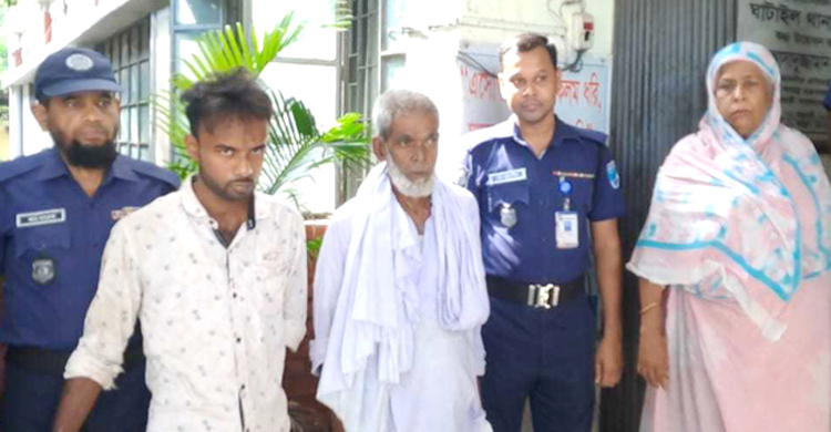 ঘাটাইলে মহিলাসহ তিন মাদক কারবারী আটক