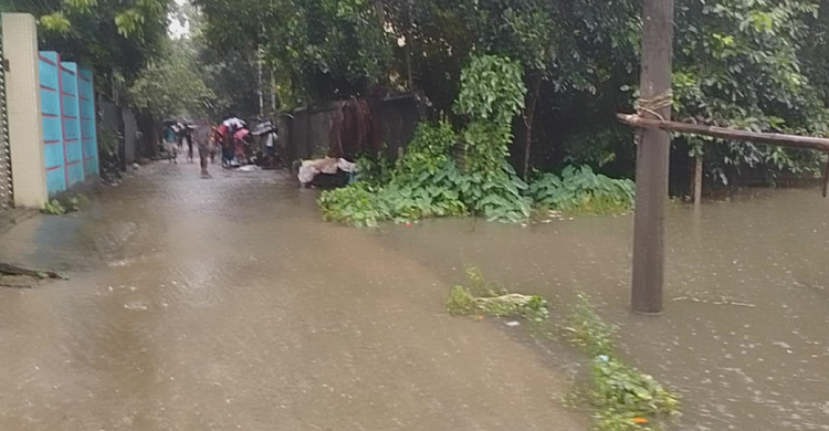 টাঙ্গাইলে ভারি বৃষ্টিতে জনজীবন বিপর্যস্ত